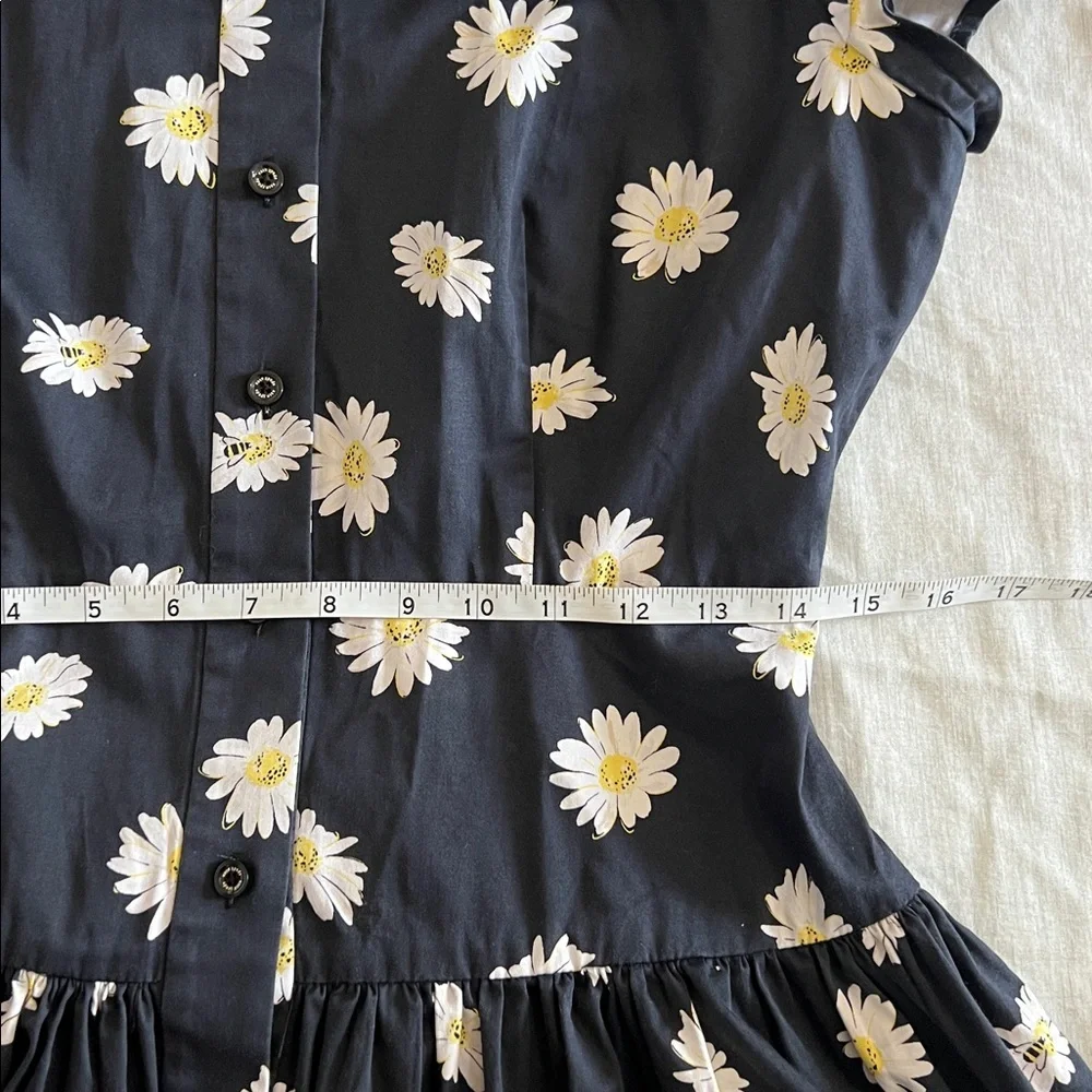 Kate Spade Shirt Dress Daisy Midi Dress Button Down Sz 4 - Picture 7 of 8